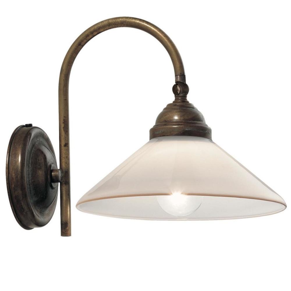 mediteransky styl sklenene nastenne svietidlo vidiecky dom osvetlenie country medena lampa rustikalny murano opalove sklo mediteransky vintage prederavane biela keramika obyvacka kuchyna jedalen izba spalna.jpg